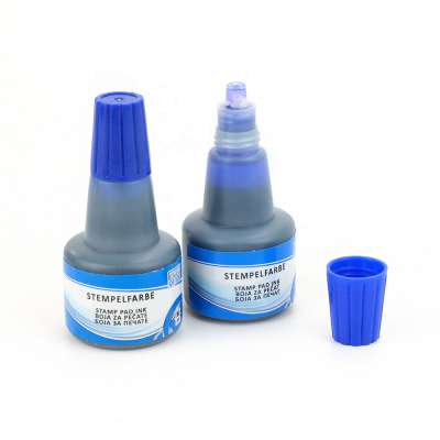 Blue Purple Ink for stamp pad Color Stamp Pad Refill Ink